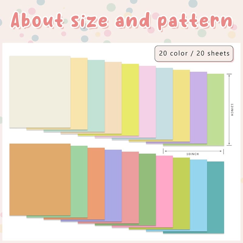 Tintnut Boho Sublimation Transfer Sheets - 20 Sheets 12inches x10inches, Pastel Color Sublimation Transfer Paper Bundle Compatible with Cricut for DIY Mugs, Tumblers, Key Chain - Image 3